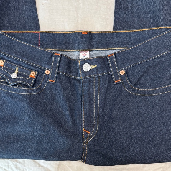 True Religion Men’s Indigo Skinny Leg Jeans. Size 36 - Picture 4 of 6